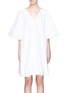 Main View - Click To Enlarge - THE ROW - 'Lianne' flared sleeve cotton poplin dress