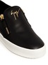 Detail View - Click To Enlarge - 73426 - 'May London' logo leather sneakers
