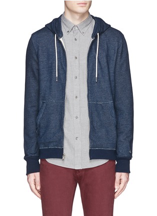 Main View - Click To Enlarge - RAG & BONE - 'Standard Issue' cotton terry zip hoodie