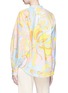 Back View - Click To Enlarge - EMILIO PUCCI - Cocoon sleeve pussybow floral print shirt