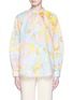 Main View - Click To Enlarge - EMILIO PUCCI - Cocoon sleeve pussybow floral print shirt