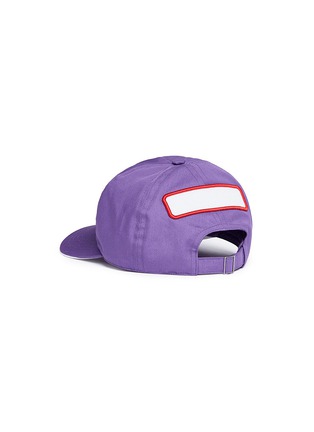 Figure View - Click To Enlarge - ACNE STUDIOS - 'Calis Soft' embroidered key unisex baseball cap