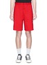 Detail View - Click To Enlarge - ACNE STUDIOS - 'Port' patch unisex shorts