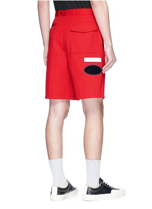  - ACNE STUDIOS - 'Port' patch unisex shorts
