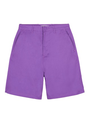 Main View - Click To Enlarge - ACNE STUDIOS - 'Port' patch unisex shorts