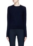 Main View - Click To Enlarge - VINCE - Rib trim crew neck cashmere sweater