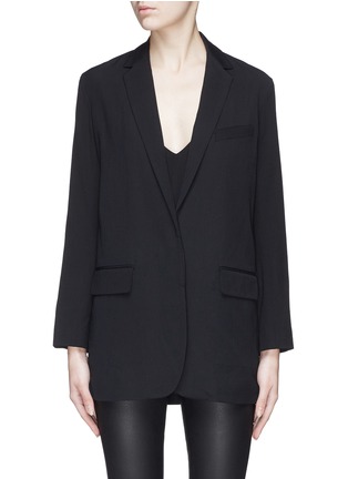 Main View - Click To Enlarge - VINCE - Shawl down oversized suiting blazer