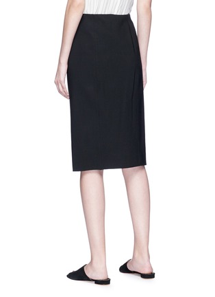 Back View - Click To Enlarge - VINCE - Ponte jersey pencil skirt