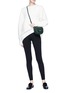Figure View - Click To Enlarge - VINCE - Cotton blend knit cropped leggings