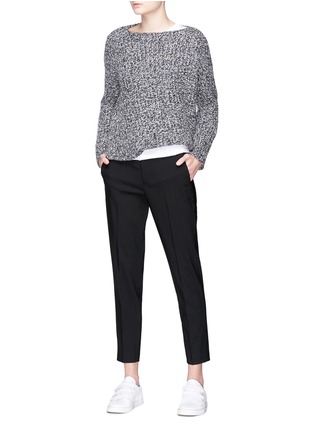Figure View - Click To Enlarge - VINCE - Cropped wool suiting pants