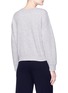 Back View - Click To Enlarge - VINCE - Cashmere-cotton sweater