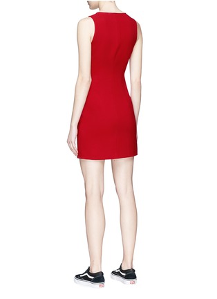 Back View - Click To Enlarge - ELIZABETH AND JAMES - 'Cullin' fitted sleeveless dress