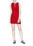 Figure View - Click To Enlarge - ELIZABETH AND JAMES - 'Cullin' fitted sleeveless dress