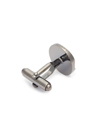 Detail View - Click To Enlarge - LANVIN - Groove round cufflinks