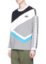 Detail View - Click To Enlarge - OPENING CEREMONY - 'Alpha Cozy' colourblock unisex sweatshirt