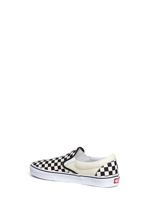 Detail View - Click To Enlarge - VANS - 'Classic Slip-On' checkerboard sneakers