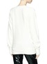 Back View - Click To Enlarge - HELMUT LANG - Deconstructed sweatshirt