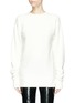 Main View - Click To Enlarge - HELMUT LANG - Deconstructed sweatshirt