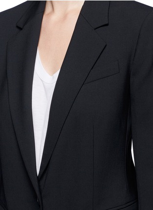 Detail View - Click To Enlarge - THEORY - 'Gabe N' single button wool blazer