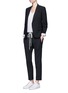 Figure View - Click To Enlarge - THEORY - 'Gabe N' single button wool blazer