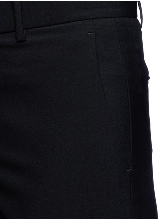 Detail View - Click To Enlarge - THEORY - 'Testra' cropped wool-blend pants