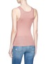 Back View - Click To Enlarge - T BY ALEXANDER WANG - 'Wash & Go' Merino wool blend rib knit tank top