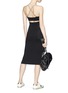 Figure View - Click To Enlarge - T BY ALEXANDER WANG - Cutout back jersey dress