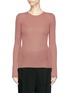 Main View - Click To Enlarge - T BY ALEXANDER WANG - 'Wash & Go' Merino wool blend rib knit sweater