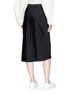 Back View - Click To Enlarge - T BY ALEXANDER WANG - 'Wash & Go' satin midi skirt