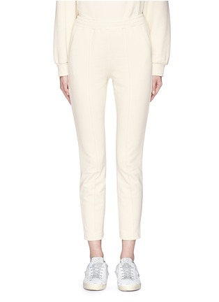Main View - Click To Enlarge - T BY ALEXANDER WANG - Cropped French terry sweatpants