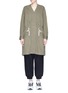 Main View - Click To Enlarge - T BY ALEXANDER WANG - Drawstring cotton twill jacket