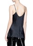 Back View - Click To Enlarge - T BY ALEXANDER WANG - Stud silk charmeuse camisole top