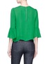 Back View - Click To Enlarge - ALICE & OLIVIA - 'Bernice' ruffle sleeve top