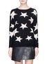 Main View - Click To Enlarge - ALICE & OLIVIA - 'Bao' strass star intarsia wool sweater