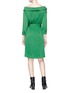 Figure View - Click To Enlarge - ALICE & OLIVIA - 'Tate' off-shoulder belted silk shirt dress