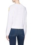 Back View - Click To Enlarge - ALICE & OLIVIA - 'Leena' slogan embroidered sweater