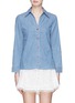 Main View - Click To Enlarge - ALICE & OLIVIA - 'Eloise' slogan patch shirt