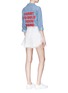 Figure View - Click To Enlarge - ALICE & OLIVIA - 'Eloise' slogan patch shirt