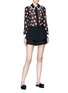 Figure View - Click To Enlarge - ALICE & OLIVIA - 'Paloma' tiered ruffle skort