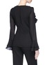 Back View - Click To Enlarge - C/MEO COLLECTIVE - 'Dream State' ruffle crepe top