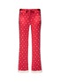 Main View - Click To Enlarge - 10164 - 'Chantal' daisy bee print silk charmeuse pyjama pants
