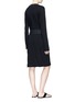 Figure View - Click To Enlarge - BASSIKE - Belted long sleeve T-shirt dress