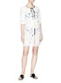 Figure View - Click To Enlarge - KISUII - 'Mila' floral lace jacket