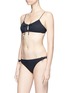 Figure View - Click To Enlarge - KISUII - 'Gia' keyhole front bikini top
