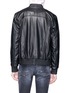 Back View - Click To Enlarge - LOUSY X LANE CRAWFORD - Lambskin leather bomber jacket