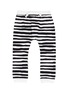 Main View - Click To Enlarge - LITTLE STARTERS X LANE CRAWFORD - Stripe jersey kids pants