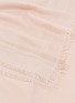 Detail View - Click To Enlarge - AGNONA - Logo stripe silk-wool scarf