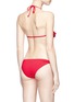 Back View - Click To Enlarge - MARYSIA - 'Zuma' ruffle trim halterneck bikini top