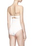 Back View - Click To Enlarge - MARYSIA - 'Antibes' cutout scalloped edge one-piece swimsuit