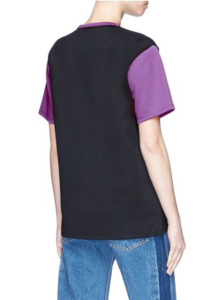 Back View - Click To Enlarge - ACNE STUDIOS - 'Nite' spill cocktail patch unisex T-shirt